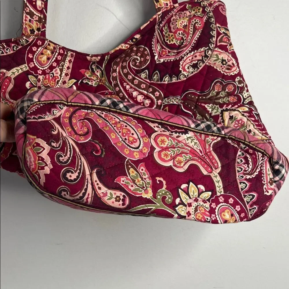 Vera Bradley Piccadilly Plum Bucket Tote